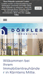 Mobile Screenshot of doerfler-immobilien.at